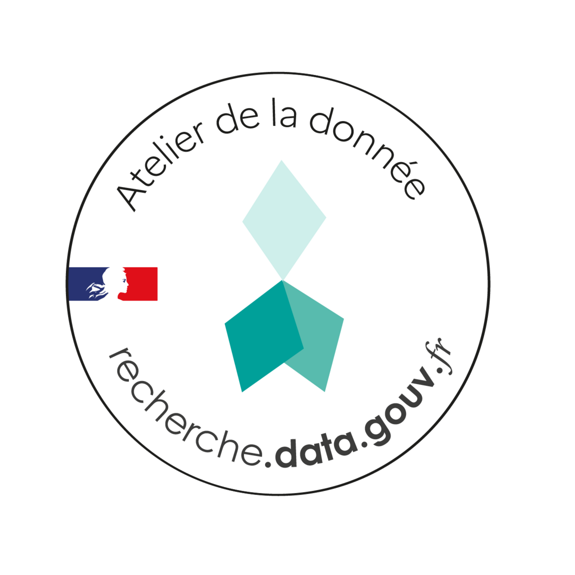Logo du label Atelier de la donnée Logo du label Atelier de la donnée
