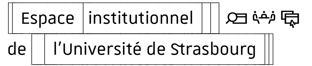 Logo de l'espace institutionnel Unistra dans Recherche Data Gouv